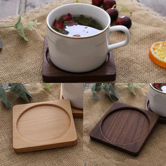 Modern Wooden Cup Coaster