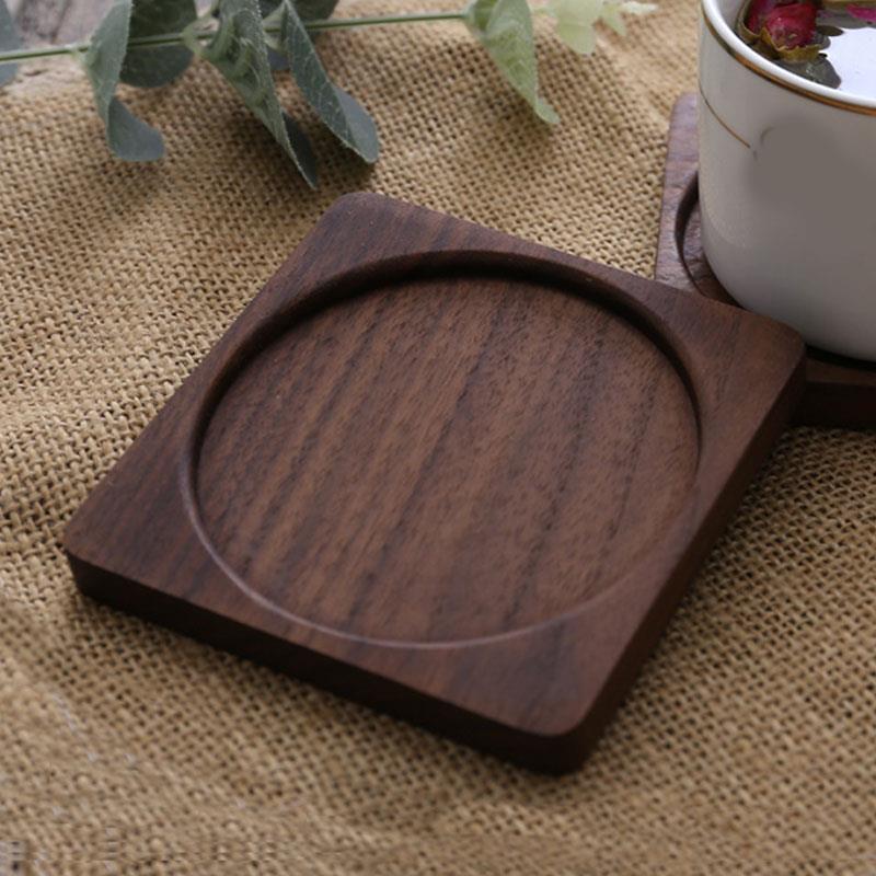 Modern Wooden Cup Coaster