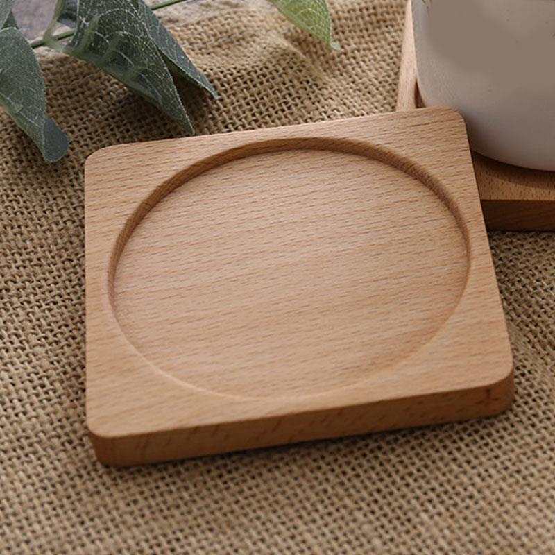 Modern Wooden Cup Coaster