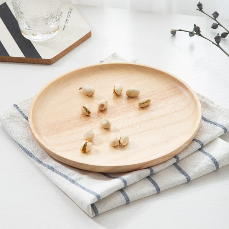 Wooden Snack Plates