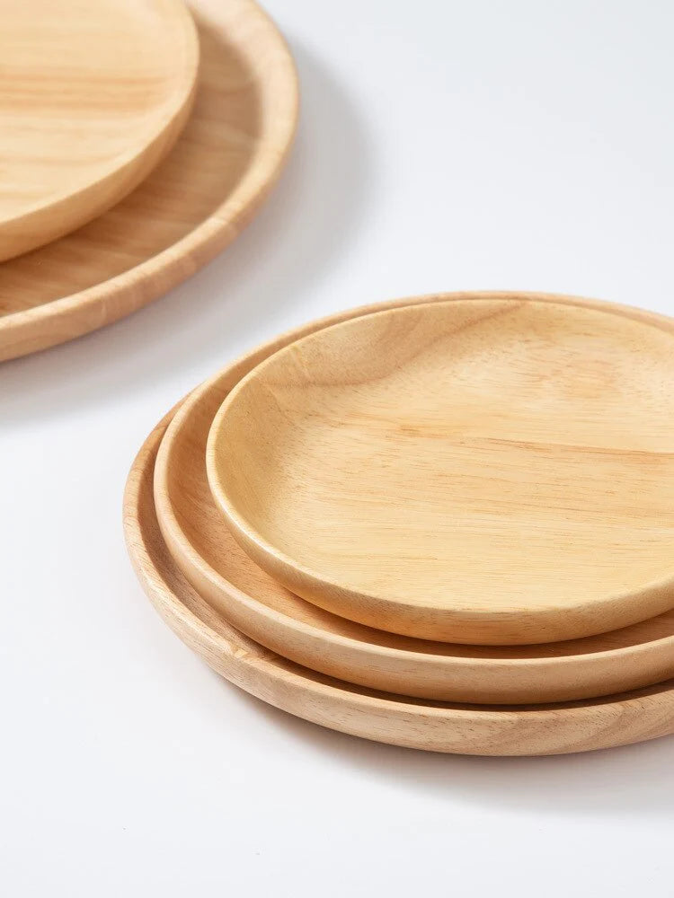 Wooden Snack Plates